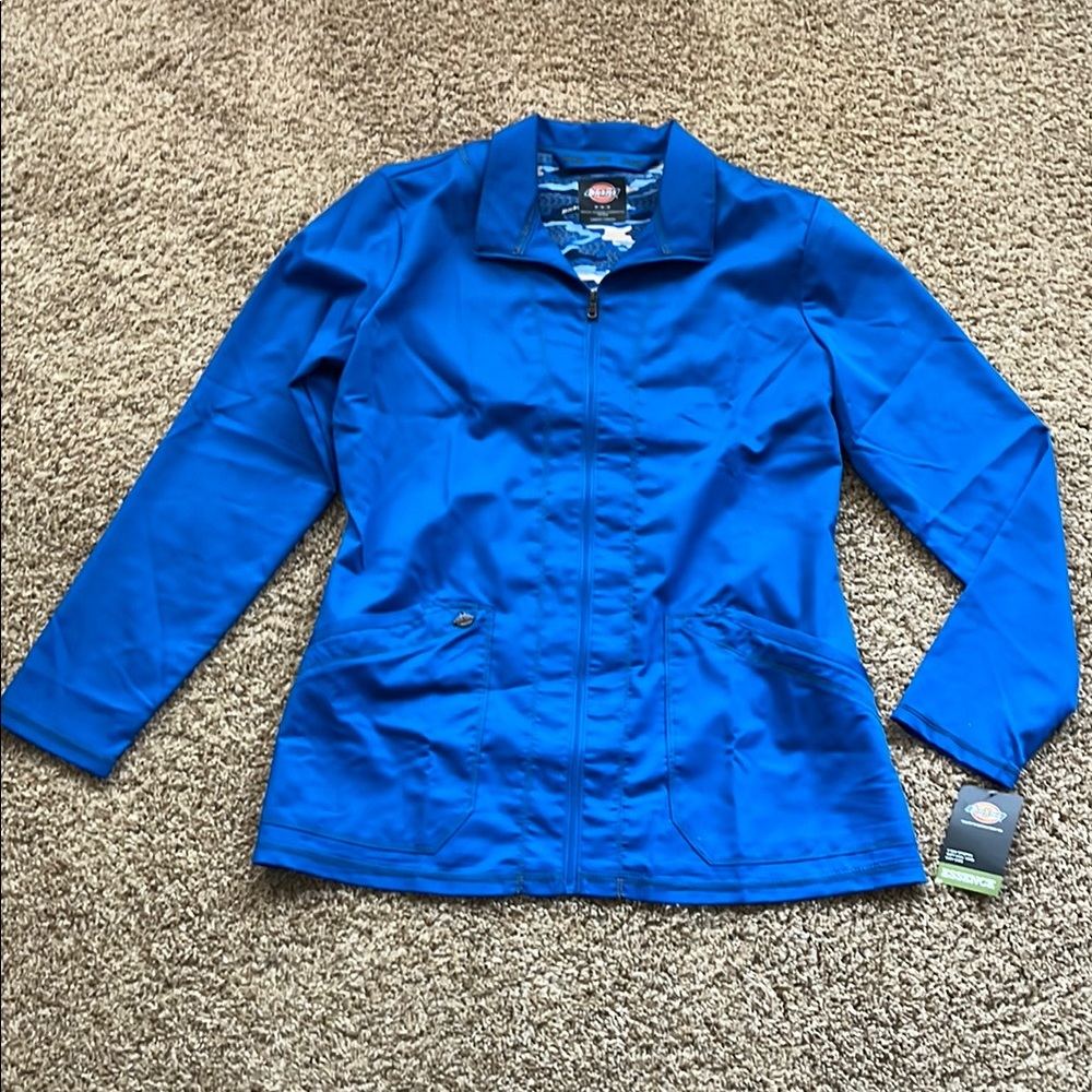 Dickies Royal Blue uniform jacket. New with tags.